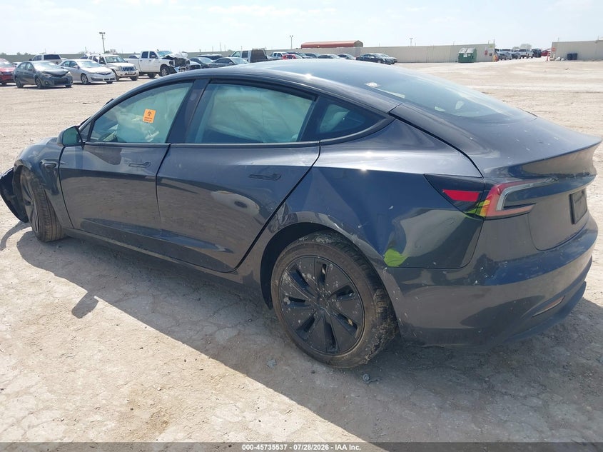 2024 Tesla Model 3 VIN 5YJ3E1EB2RF798353 IAAI salvage auction — ALL OVER, Salvage Title, sold $4,100 on 2026-09-08 (photo 3)