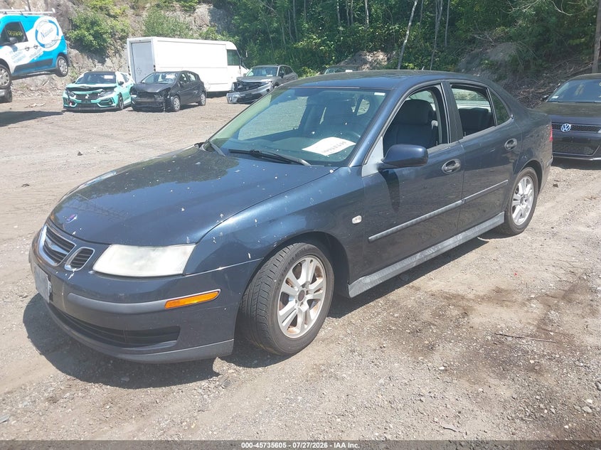2005 Saab 9-3 VIN YS3FB49S251018381 IAAI salvage auction — NORMAL WEAR, Clear (Rhode Island), sold $225 on 2026-08-04 (photo 2)