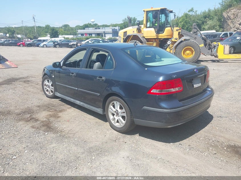 2005 Saab 9-3 VIN YS3FB49S251018381 IAAI salvage auction — NORMAL WEAR, Clear (Rhode Island), sold $225 on 2026-08-04 (photo 3)