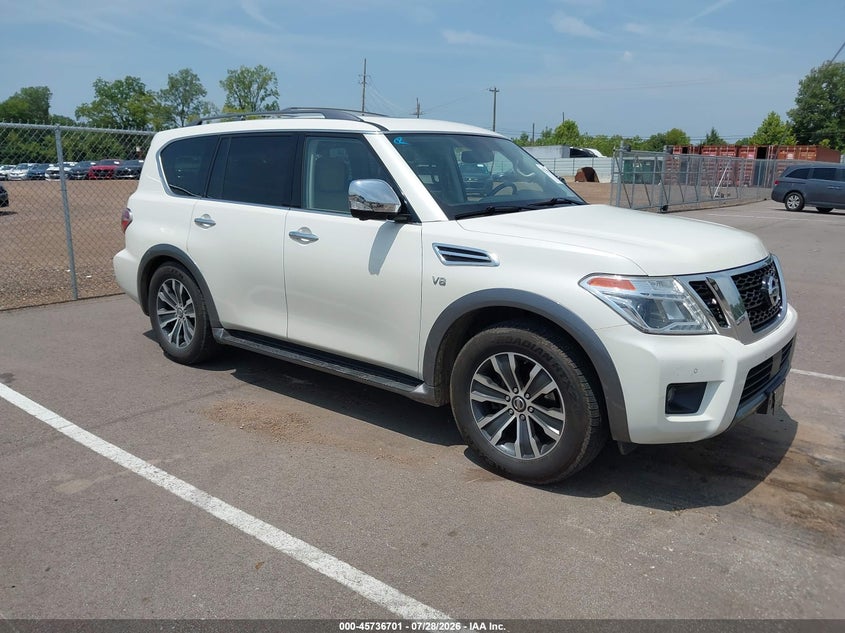 2020 Nissan Armada VIN JN8AY2NC7L9617900 — IAAI salvage auction photo