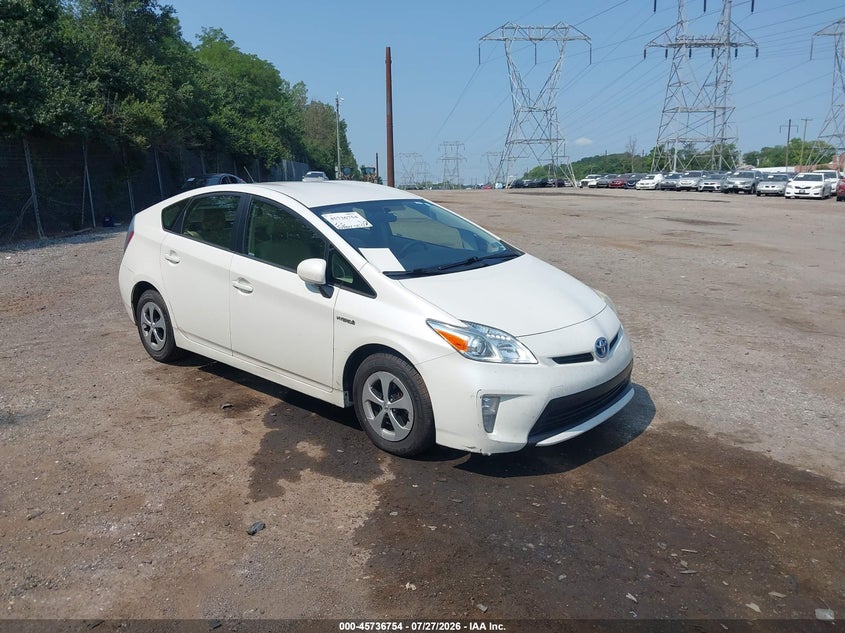 2012 Toyota Prius VIN JTDKN3DUXC5400177 IAAI salvage auction — NORMAL WEAR, Clear (Pennsylvania), sold $2,500 on 2026-07-31 (photo 1)