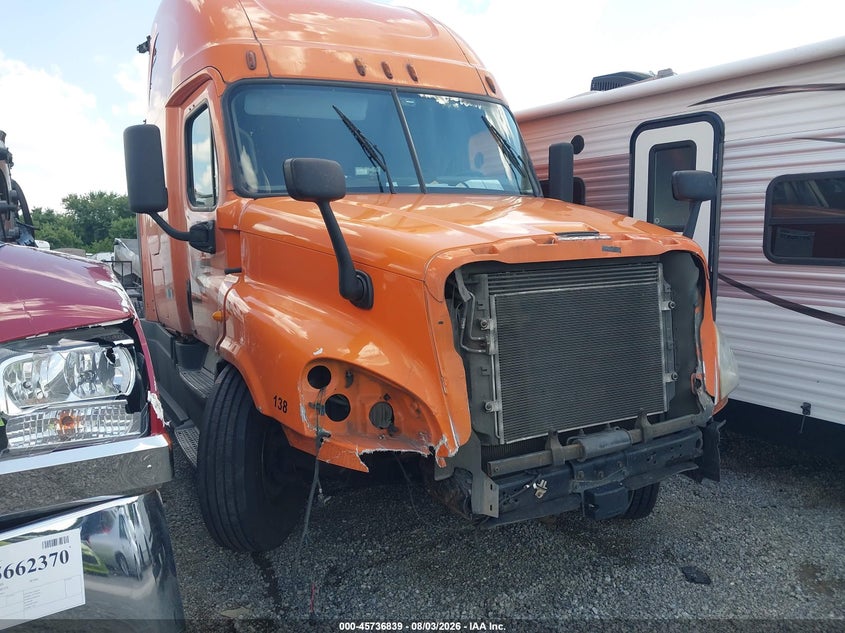 2014 Freightliner Cascadia 125 VIN 3AKJGLD53ESFK6359 IAAI salvage auction — FRONT END, Salvage (Georgia), sold $2,150 on 2026-09-02 (photo 1)
