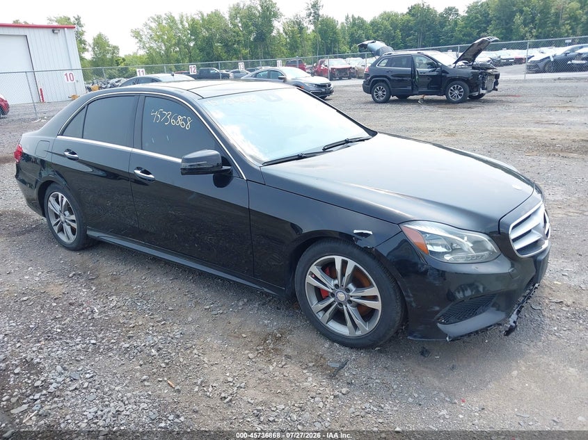 2014 Mercedes-benz E-klasse VIN WDDHF8JB6EA960625 IAAI salvage auction — NORMAL WEAR, Clear (New Jersey), sold $1,550 on 2026-08-06 (photo 1)