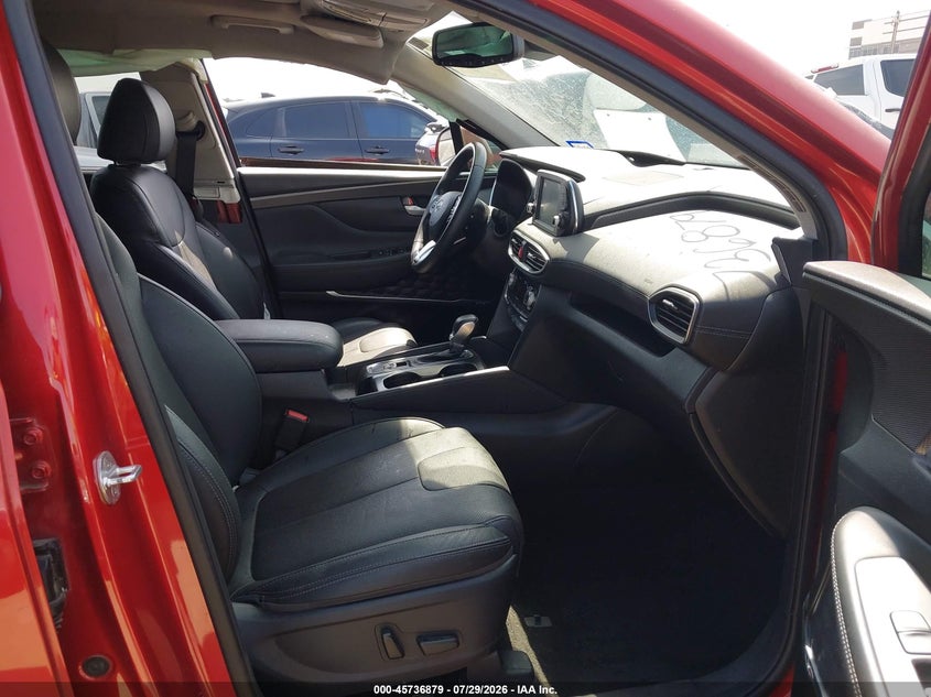2020 Hyundai Santa fe VIN 5NMS33AD6LH191270 IAAI salvage auction — LEFT SIDE, Wait Title, sold $5,650 on 2026-10-05 (photo 5)