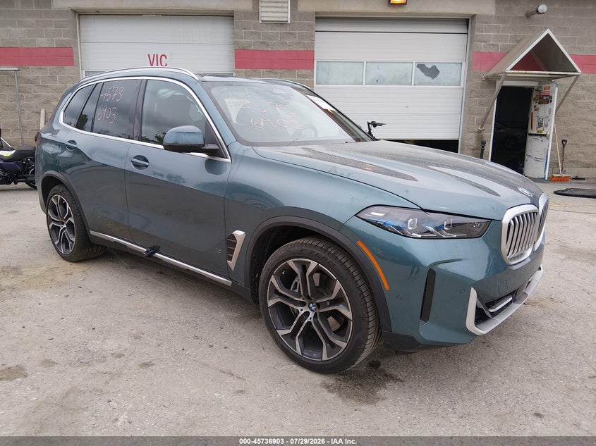 2025 BMW X5 VIN 5UX13EU04S9Z37773 — IAAI salvage auction photo