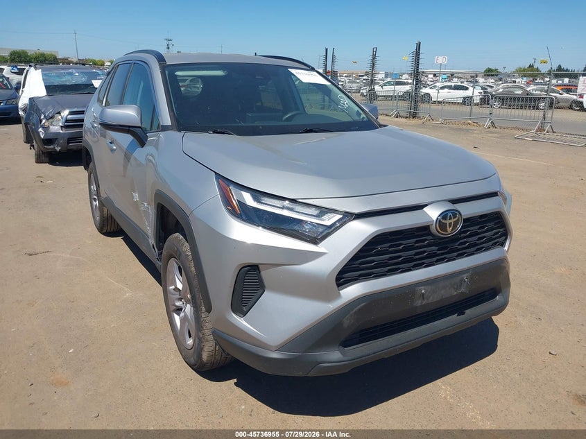 2025 Toyota Rav4 VIN 2T3W1RFV4SW387150 IAAI salvage auction — SIDE, Enterprise Vehicles Clear Only (California), sold $20,100 on 2026-07-30 (photo 1)