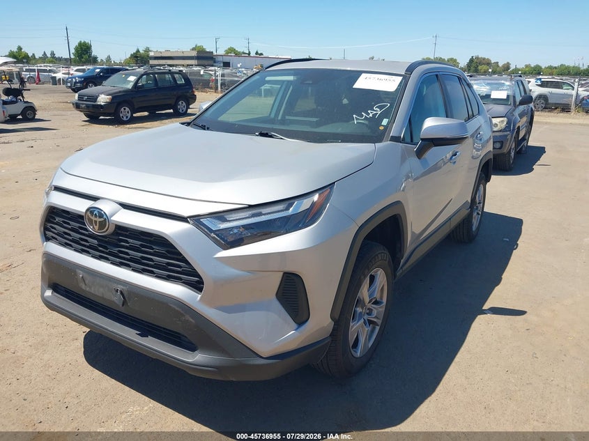 2025 Toyota Rav4 VIN 2T3W1RFV4SW387150 IAAI salvage auction — SIDE, Enterprise Vehicles Clear Only (California), sold $20,100 on 2026-07-30 (photo 2)