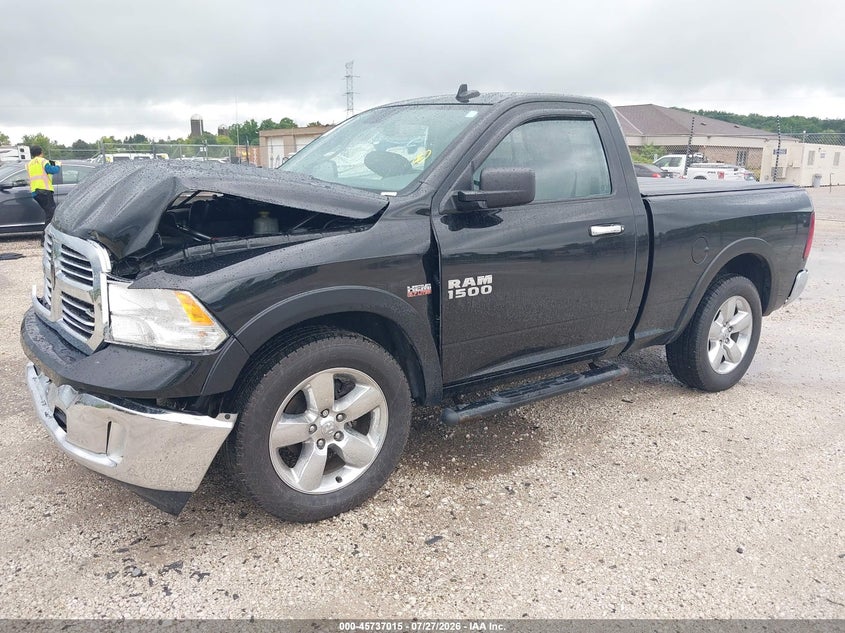 2015 Ram 1500 VIN 3C6JR7BT6FG669637 IAAI salvage auction — FRONT END, Salvage Title, sold $7,200 on 2026-08-14 (photo 2)