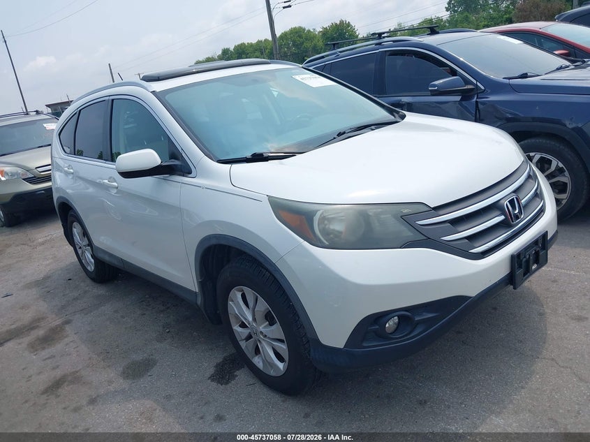 2013 Honda Cr-v VIN 5J6RM3H74DL016473 IAAI salvage auction — REAR END, Salvage (Ohio), sold $2,100 on 2026-08-07 (photo 1)
