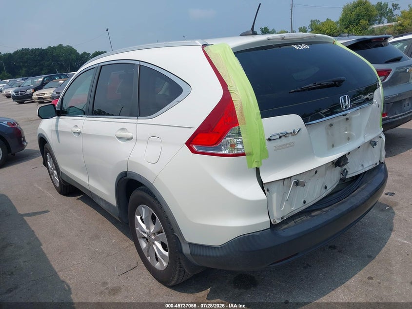 2013 Honda Cr-v VIN 5J6RM3H74DL016473 IAAI salvage auction — REAR END, Salvage (Ohio), sold $2,100 on 2026-08-07 (photo 3)