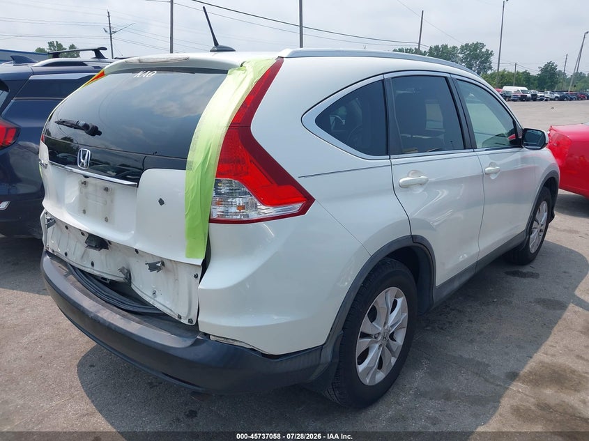 2013 Honda Cr-v VIN 5J6RM3H74DL016473 IAAI salvage auction — REAR END, Salvage (Ohio), sold $2,100 on 2026-08-07 (photo 4)