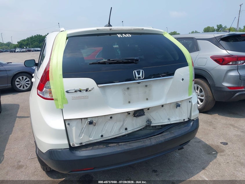 2013 Honda Cr-v VIN 5J6RM3H74DL016473 IAAI salvage auction — REAR END, Salvage (Ohio), sold $2,100 on 2026-08-07 (photo 6)