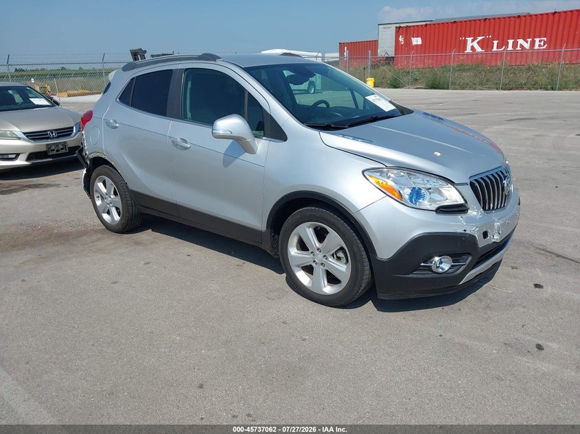 2015 Buick Encore VIN KL4CJBSB4FB129418 IAAI salvage auction — FRONT & REAR, Salvage Title, sold $600 on 2026-08-30 (photo 1)