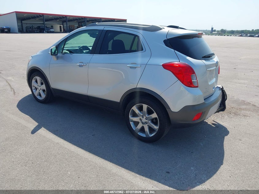 2015 Buick Encore VIN KL4CJBSB4FB129418 IAAI salvage auction — FRONT & REAR, Salvage Title, sold $600 on 2026-08-30 (photo 3)
