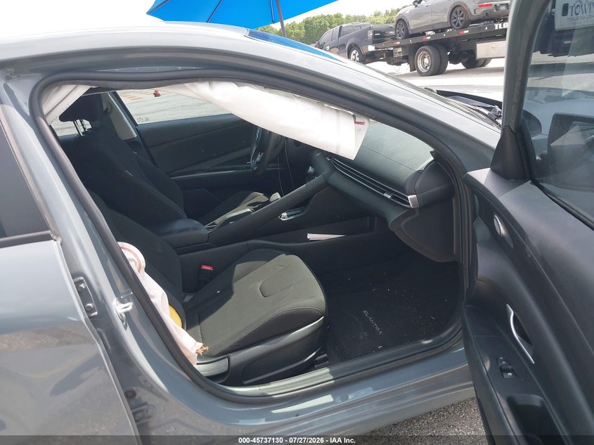 2021 Hyundai Elantra VIN KMHLM4AG3MU141644 IAAI salvage auction — NORMAL WEAR, Clear (Florida), sold $2,700 on 2026-07-30 (photo 5)