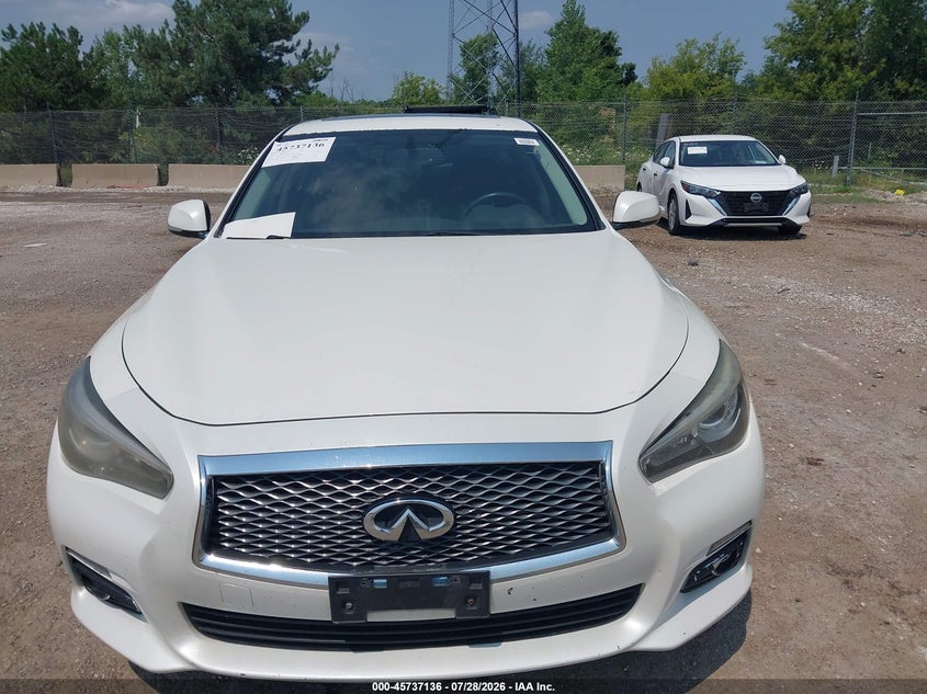 2016 Infiniti Q50 VIN JN1CV7AP2GM202993 IAAI salvage auction — MECHANICAL, Clear (Wisconsin), sold $600 on 2026-08-01 (photo 6)
