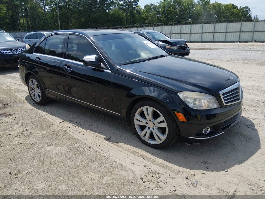 2008 Mercedes-benz C-klasse VIN WDDGF54X28F149736 IAAI salvage auction — UNKNOWN, Clear (Georgia), sold $750 on 2026-08-04 (photo 1)