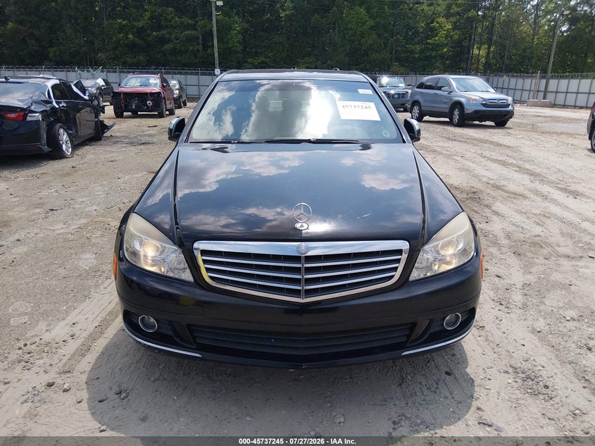 2008 Mercedes-benz C-klasse VIN WDDGF54X28F149736 IAAI salvage auction — UNKNOWN, Clear (Georgia), sold $750 on 2026-08-04 (photo 6)