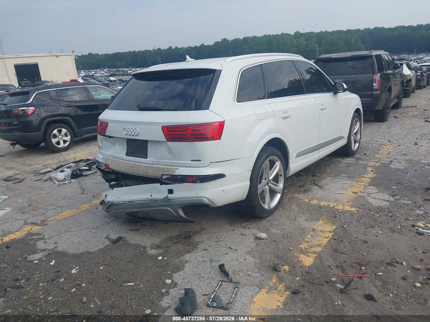 2019 Audi Q7 VIN WA1VABF70KD037283 IAAI salvage auction — REAR END, Salvage Title, sold $9,050 on 2026-08-26 (photo 4)