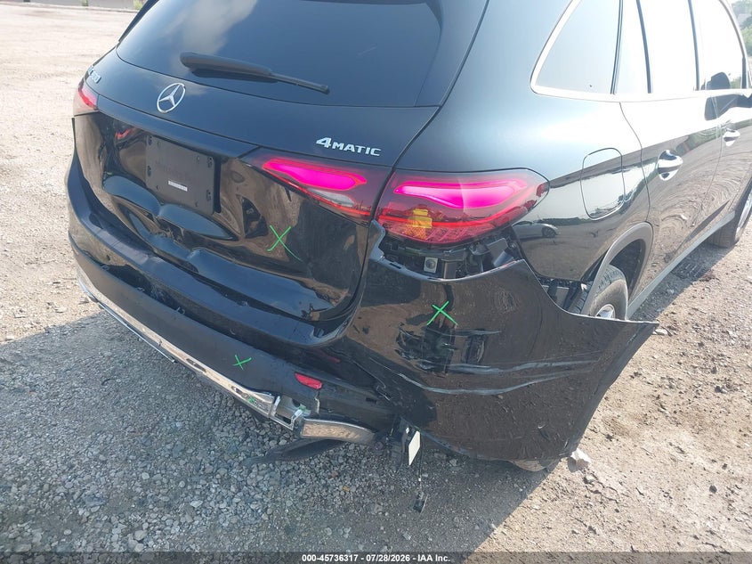 2023 Mercedes-Benz GLC-Class VIN W1NKM4HB6PU021456 IAAI salvage auction — Rear End, Clear Claim Paid (Wisconsin), sold $22,600 on 2026-09-04 (photo 6)