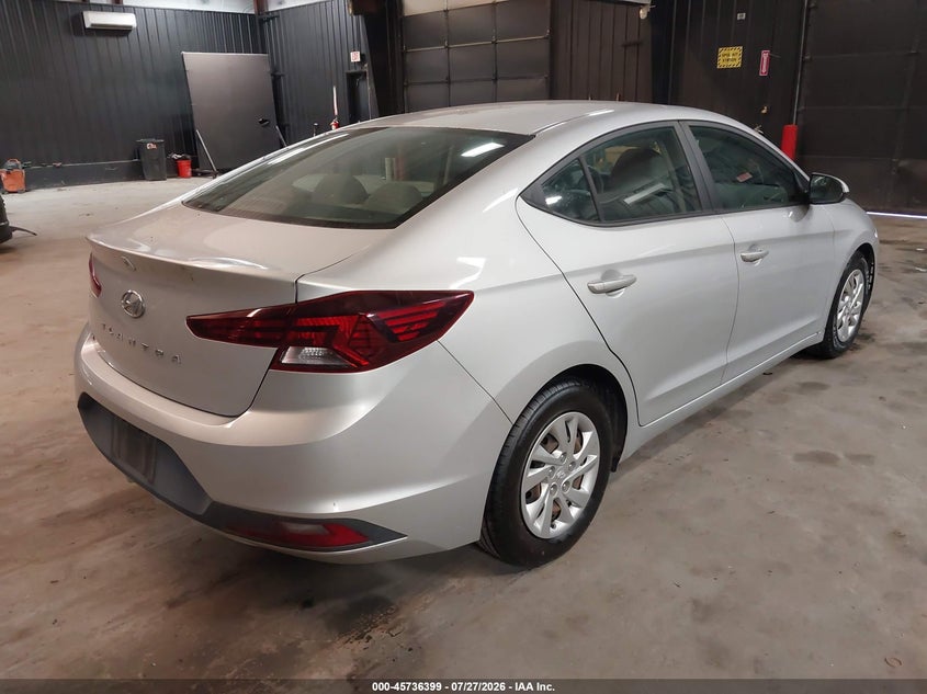 2019 Hyundai Elantra VIN 5NPD74LF6KH497176 IAAI salvage auction — NORMAL WEAR, Sf97 (New York), sold $9,500 on 2026-08-20 (photo 4)