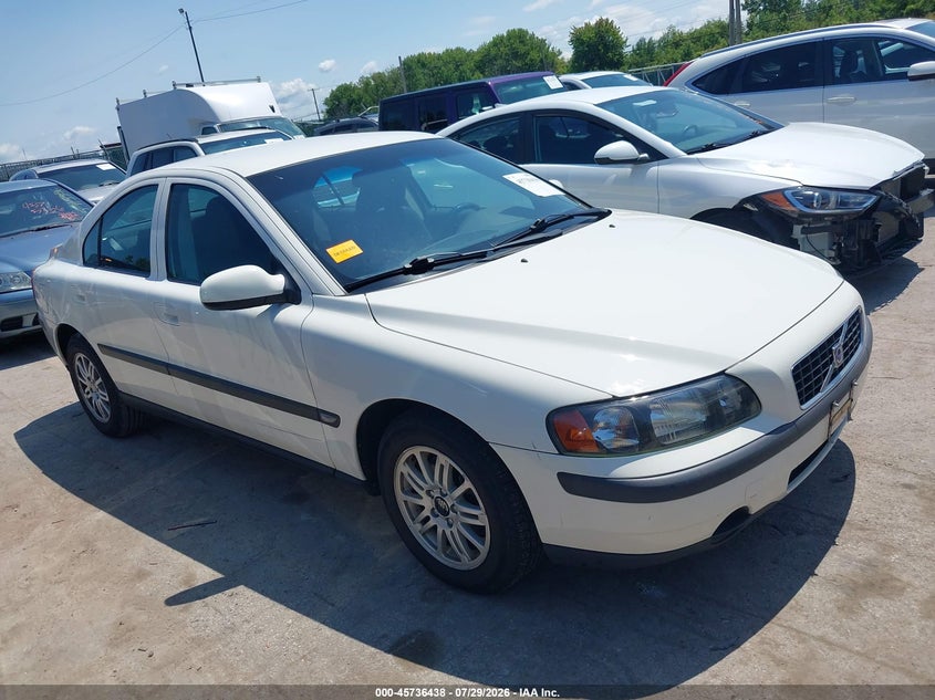 2003 Volvo S60 VIN YV1RS61T832267600 IAAI salvage auction — NORMAL WEAR, Original (Ohio), sold $300 on 2026-08-04 (photo 1)