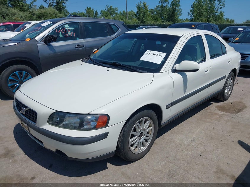 2003 Volvo S60 VIN YV1RS61T832267600 IAAI salvage auction — NORMAL WEAR, Original (Ohio), sold $300 on 2026-08-04 (photo 2)