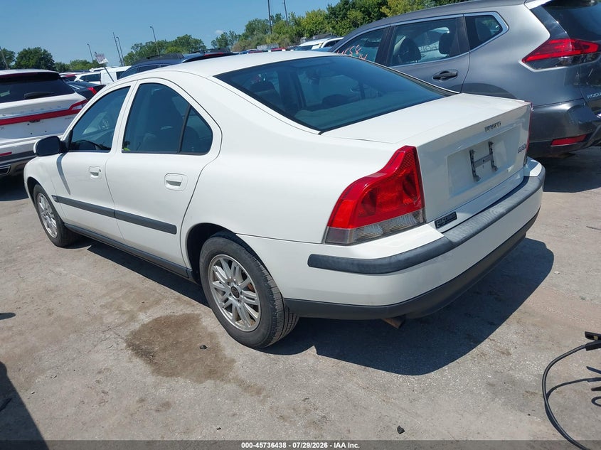 2003 Volvo S60 VIN YV1RS61T832267600 IAAI salvage auction — NORMAL WEAR, Original (Ohio), sold $300 on 2026-08-04 (photo 3)