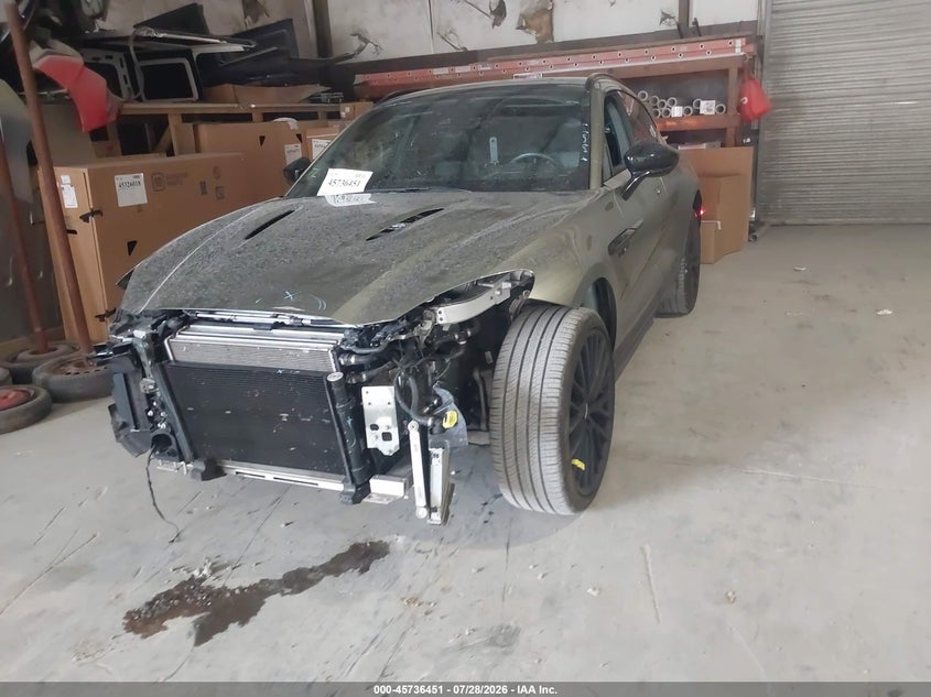2023 Aston martin Dbx VIN SD7VUJBW8PTV08548 IAAI salvage auction — FRONT END, Salvage Title, sold $53,300 on 2026-08-31 (photo 2)
