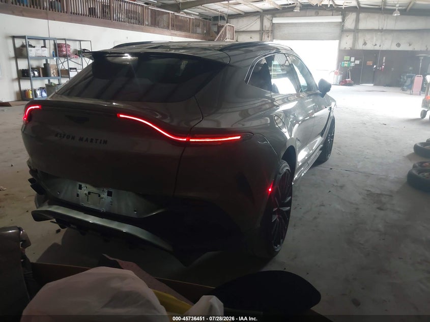 2023 Aston martin Dbx VIN SD7VUJBW8PTV08548 IAAI salvage auction — FRONT END, Salvage Title, sold $53,300 on 2026-08-31 (photo 4)