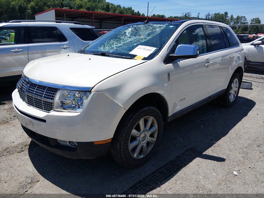 2008 Lincoln Mkx VIN 2LMDU88C68BJ06210 IAAI salvage auction — FRONT END, Salvage (West Virginia), sold $200 on 2026-09-05 (photo 2)