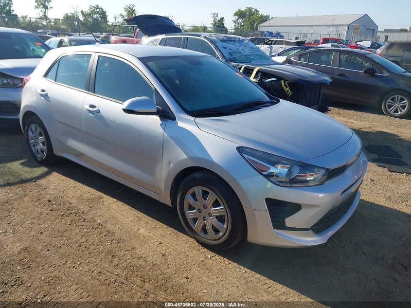 2022 Kia Rio VIN 3KPA25AD1NE477807 — IAAI salvage auction photo