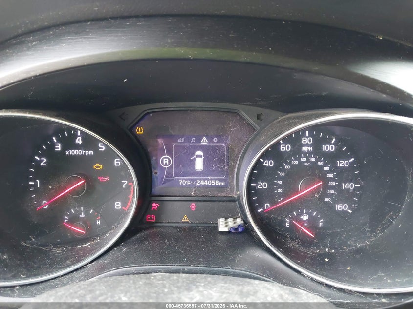 2017 Kia SEDONA VIN KNDMB5C11H6284681 IAAI salvage auction — NORMAL WEAR, Original (Maine), sold $700 on 2026-08-29 (photo 7)