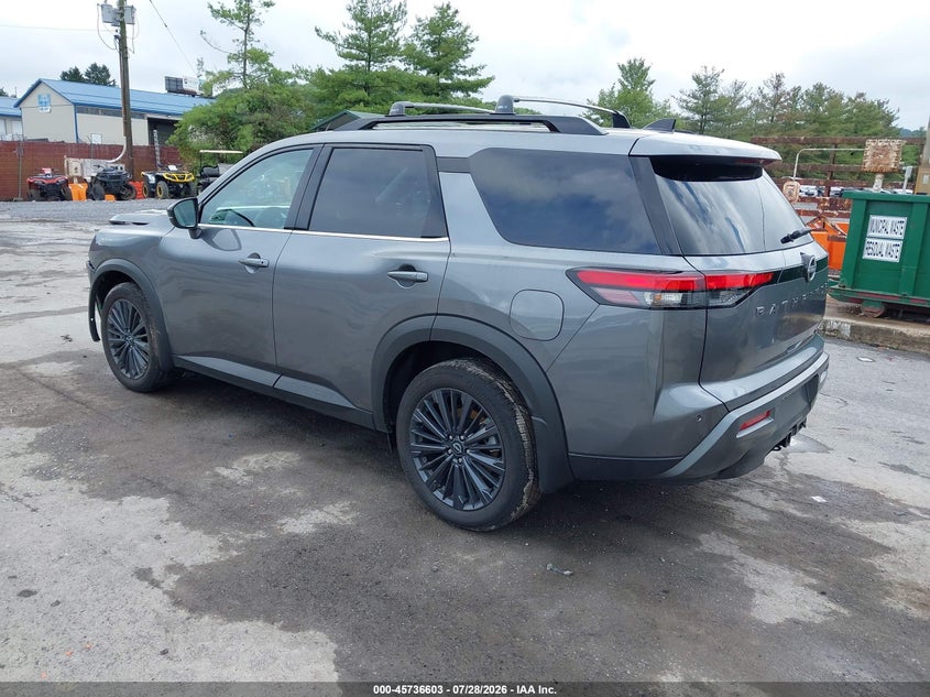 2026 Nissan Pathfinder VIN 5N1DR3CT2TC222083 IAAI salvage auction — FRONT END, Salvage (Pennsylvania), sold $14,100 on 2026-08-21 (photo 3)