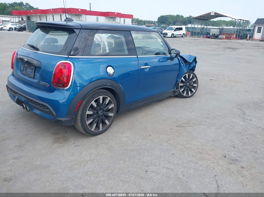 2022 Mini Hard top VIN WMW53DH04N2R09845 IAAI salvage auction — FRONT END, Wait Title, sold $2,850 on 2026-09-17 (photo 4)