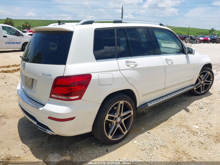 2013 Mercedes-benz Glk-klasse VIN WDCGG8JB9DG137048 IAAI salvage auction — FRONT END, Salvage Title, sold $3,900 on 2026-08-18 (photo 4)