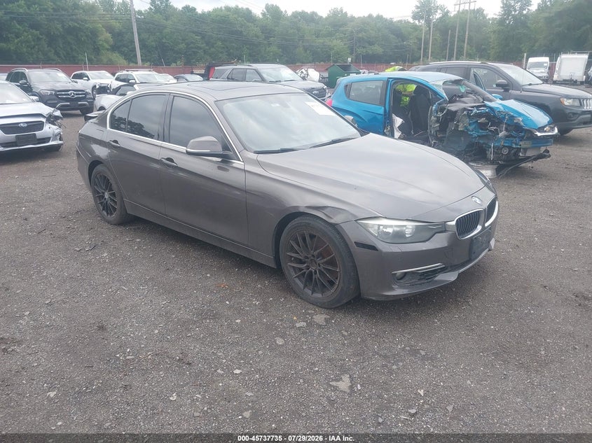 2014 BMW 3er VIN WBA3B5C50EP544246 IAAI salvage auction — REAR END, Salvage (Idaho), sold $1,500 on 2026-08-19 (photo 1)