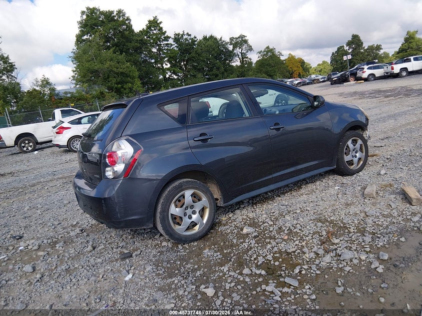 2010 Pontiac Vibe VIN 5Y2SP6E82AZ404078 IAAI salvage auction — LEFT FRONT, Salvage (West Virginia), sold $450 on 2026-08-20 (photo 4)
