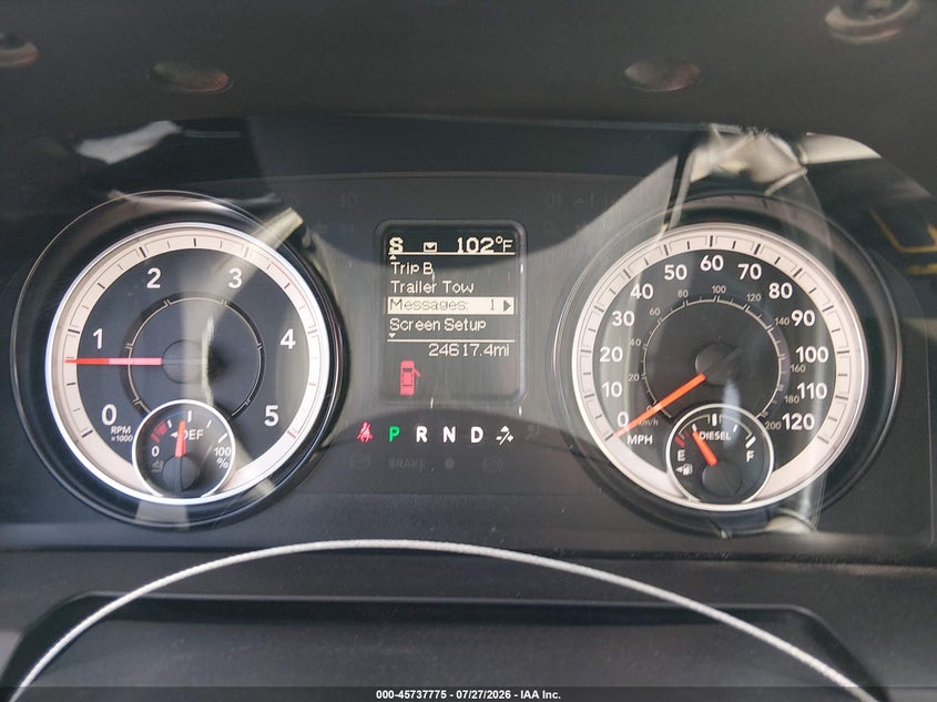 2016 Ram 2500 VIN 3C6UR5HL3GG335995 IAAI salvage auction — NORMAL WEAR, SF97 (California), sold $25,400 on 2026-09-10 (photo 7)