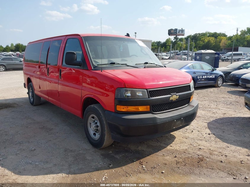 2023 Chevrolet Express 2500 VIN 1GAZGNFP8P1111221 — IAAI salvage auction photo