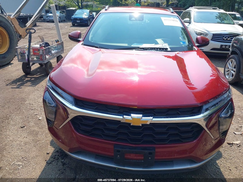 2025 Chevrolet Trax VIN KL77LHEP2SC255029 IAAI salvage auction — FRONT END, Enterprise Vehicles Clear Only (Virginia), sold $8,800 on 2026-08-02 (photo 6)