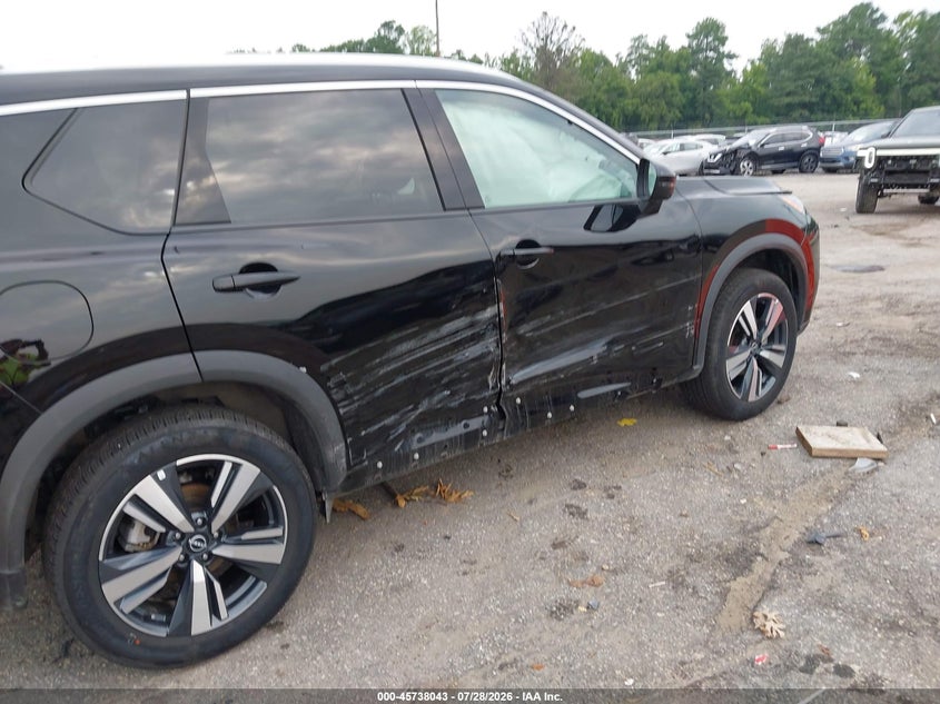2026 Nissan Rogue VIN 5N1BT3CB6TC767414 IAAI salvage auction — SIDE, Enterprise Vehicles Clear Only (West Virginia), sold $10,950 on 2026-07-31 (photo 6)