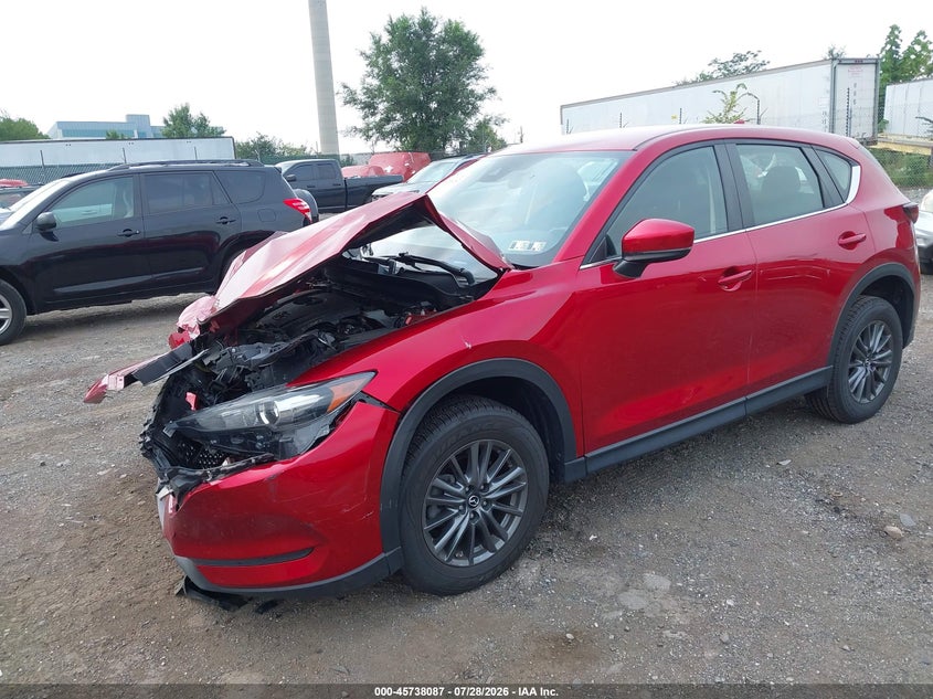 2020 Mazda Cx-5 VIN JM3KFBBMXL0801856 IAAI salvage auction — FRONT END, Wait Title, sold $4,800 on 2026-08-29 (photo 2)