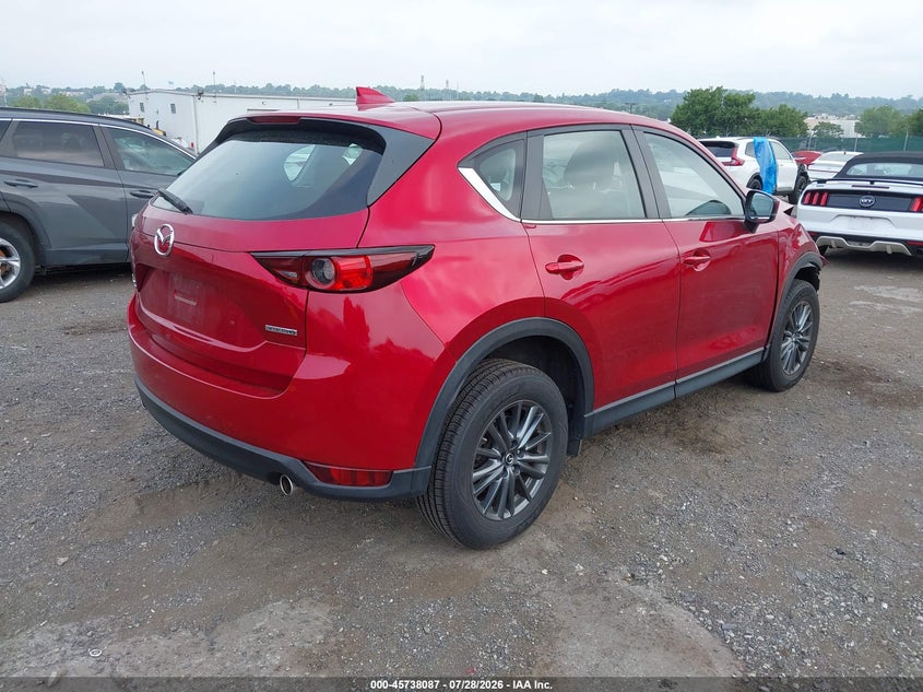 2020 Mazda Cx-5 VIN JM3KFBBMXL0801856 IAAI salvage auction — FRONT END, Wait Title, sold $4,800 on 2026-08-29 (photo 4)