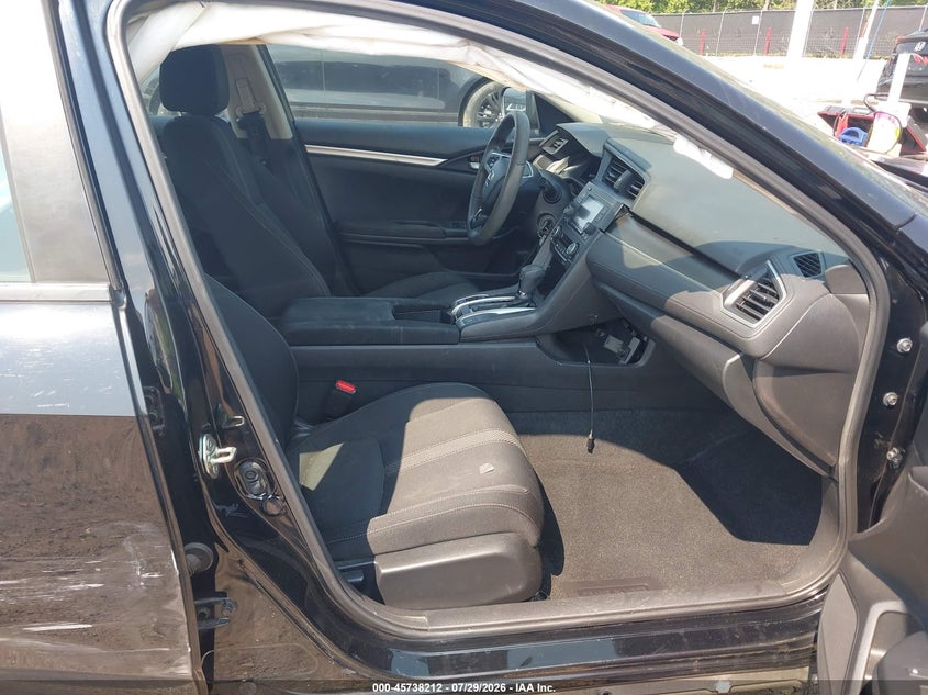 2019 Honda Civic VIN 19XFC2F64KE021971 IAAI salvage auction — RIGHT SIDE, Salvage Title, sold $4,400 on 2026-09-11 (photo 5)