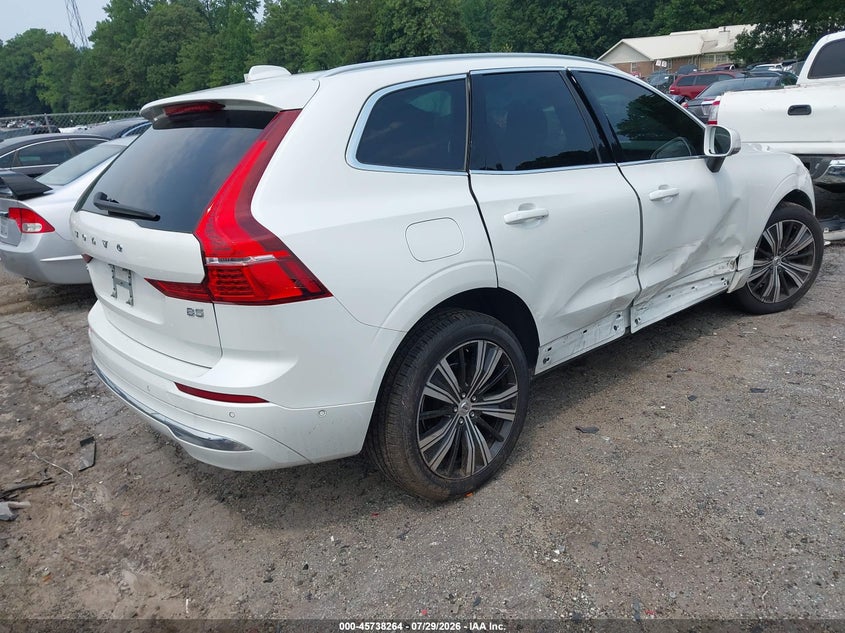 2023 Volvo Xc60 VIN YV4L12DNXP1259558 IAAI salvage auction — SIDE, Wait Title, sold $14,350 on 2026-09-17 (photo 4)