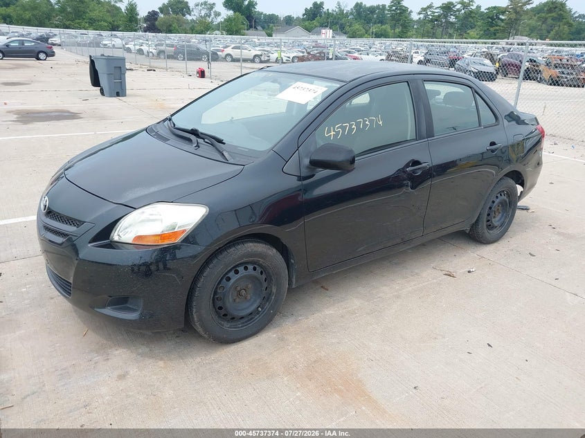 2008 Toyota Yaris VIN JTDBT923281282305 IAAI salvage auction — NORMAL WEAR, Clear (Indiana), sold $75 on 2026-07-31 (photo 2)