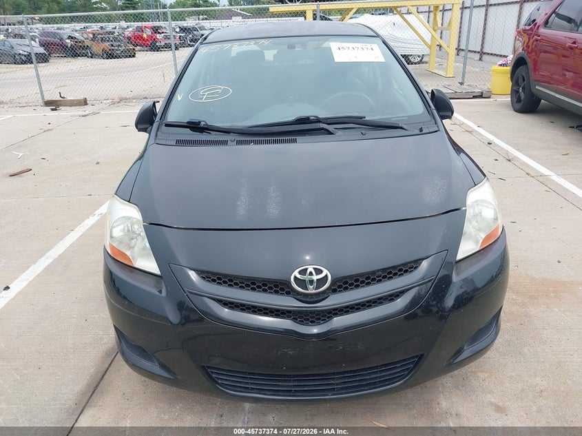 2008 Toyota Yaris VIN JTDBT923281282305 IAAI salvage auction — NORMAL WEAR, Clear (Indiana), sold $75 on 2026-07-31 (photo 6)