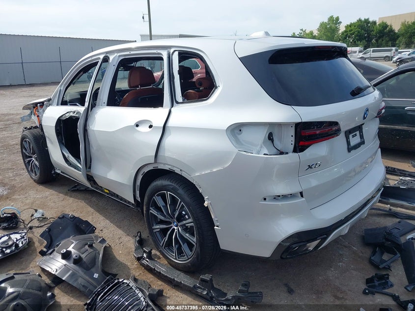 2026 BMW X5 VIN 5UX43EU03T9351659 IAAI salvage auction — FRONT END, Wait Title, sold $41,200 on 2026-09-30 (photo 3)