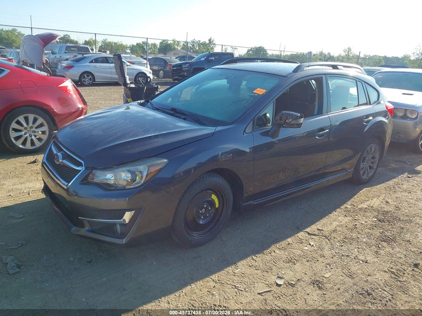 2015 Subaru Impreza VIN JF1GPAT65FH262595 IAAI salvage auction — LEFT FRONT, Salvage (Ohio), sold $950 on 2026-09-05 (photo 2)